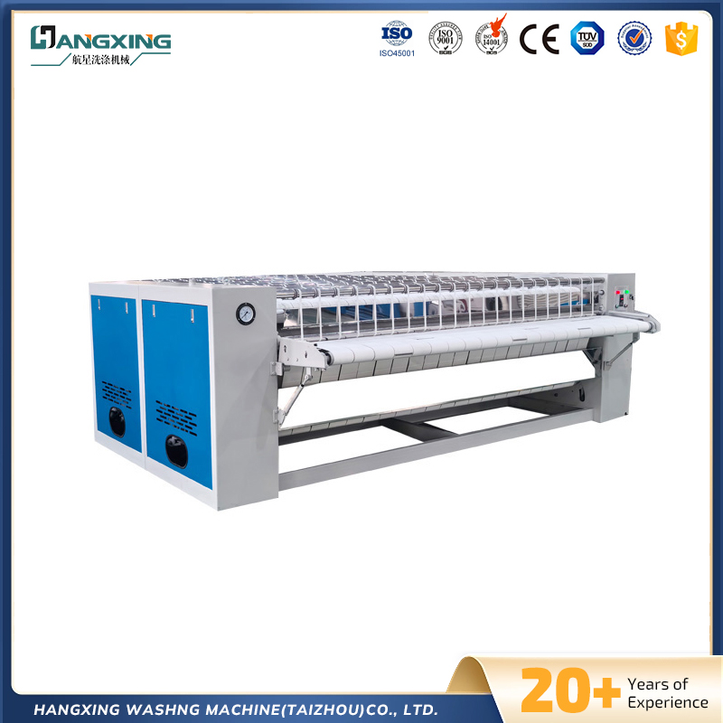 ลูกกลิ้งเดี่ยวอัตโนมัติเครื่องรีดผ้าลูกกลิ้งคู่ ลูกกลิ้งเดี่ยวอัตโนมัติเครื่องรีดผ้าลูกกลิ้งคู่