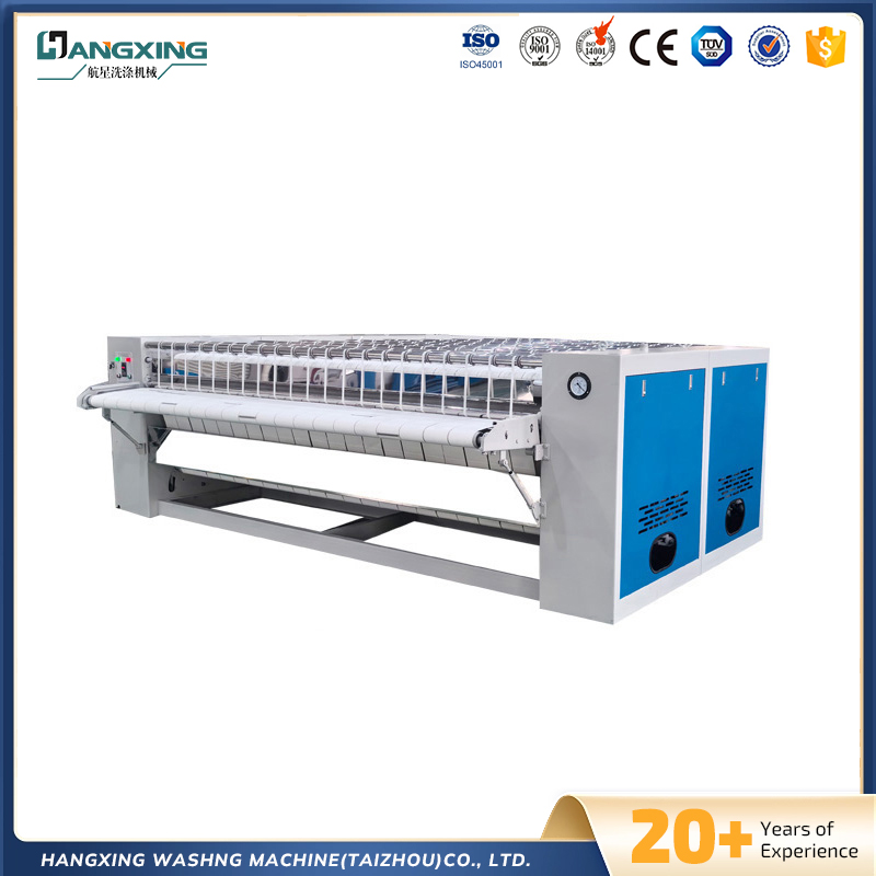 ลูกกลิ้งเดี่ยวอัตโนมัติเครื่องรีดผ้าลูกกลิ้งคู่ ลูกกลิ้งเดี่ยวอัตโนมัติเครื่องรีดผ้าลูกกลิ้งคู่