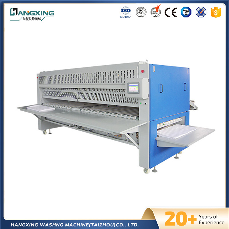 เครื่องพับผ้าปูที่นอนโรงแรมอัตโนมัติเต็มรูปแบบ